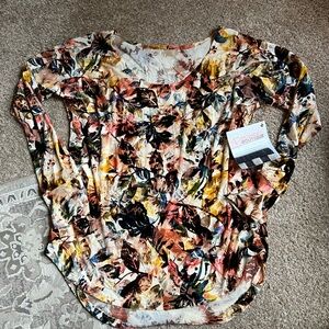 Handmade Off the Shoulder Stretch Velvet Floral Blouse